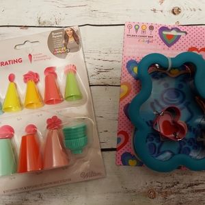 Dylan's Candy Bar cutter set & RO decorating set